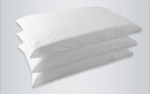 Three pillows